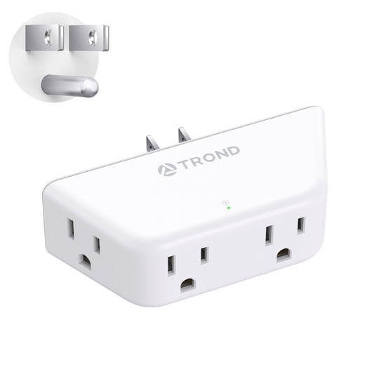 Outlet Extender Surge Protector - Multi Plug Wall Outlet 4AC Outlets